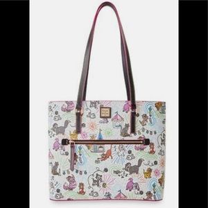 Disney Dooney & Bourke Cats Sketch Tote Bag NWT